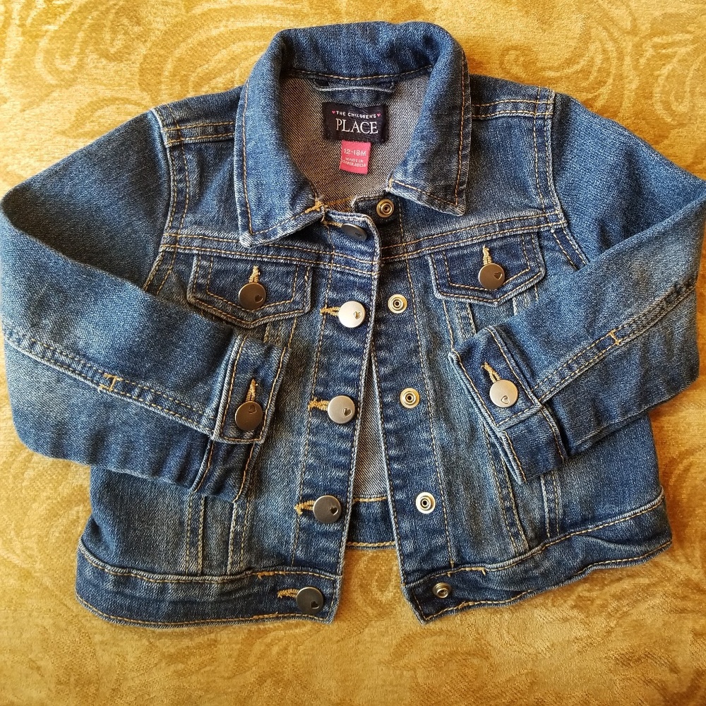 The Children's Place Denim Jacket/Sz12-18 months